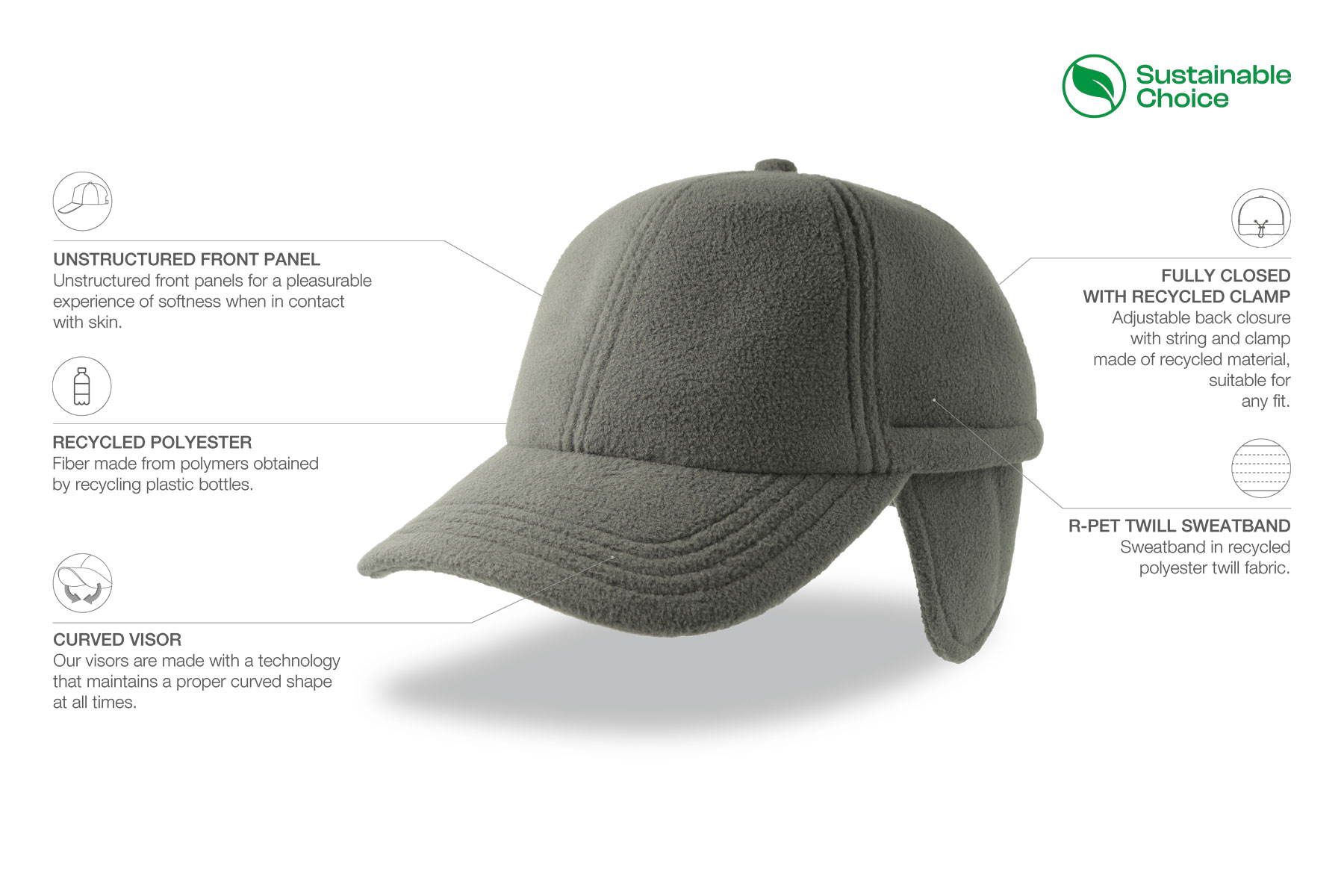 SNOW-FLAP-S-TEMNO-SIVA-SNOW-FLAP-STOPPER-S-DARK-GREY-BASEBALL-TECH-INFO-SNSSGRSC