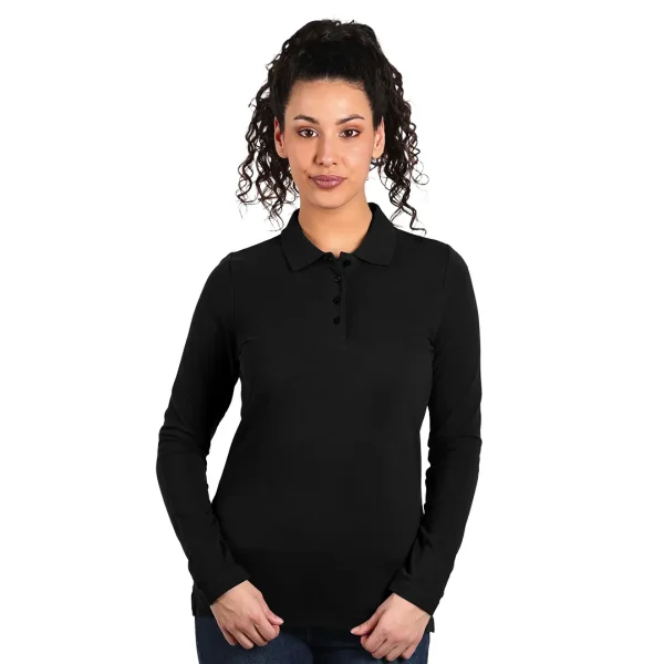 SUNNY LSL - Женска памучна поло маица со долги ракави, 180 g/m2